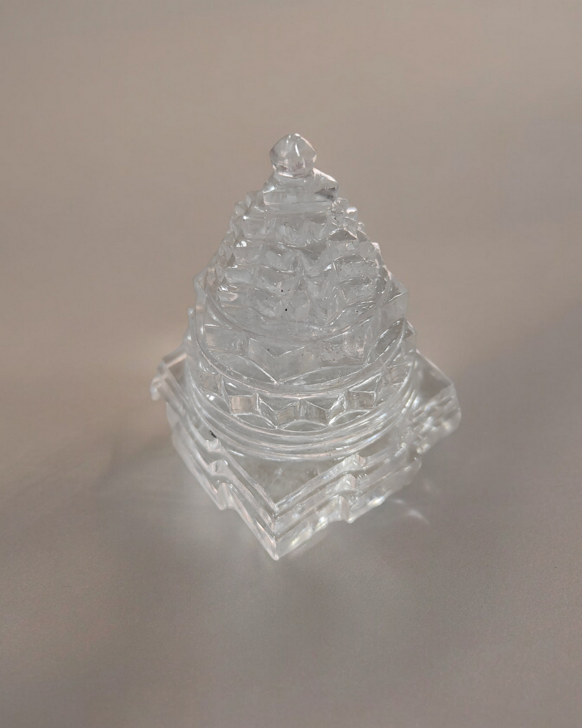 Sphatik Shree Yantra - Medium Size - Image 3