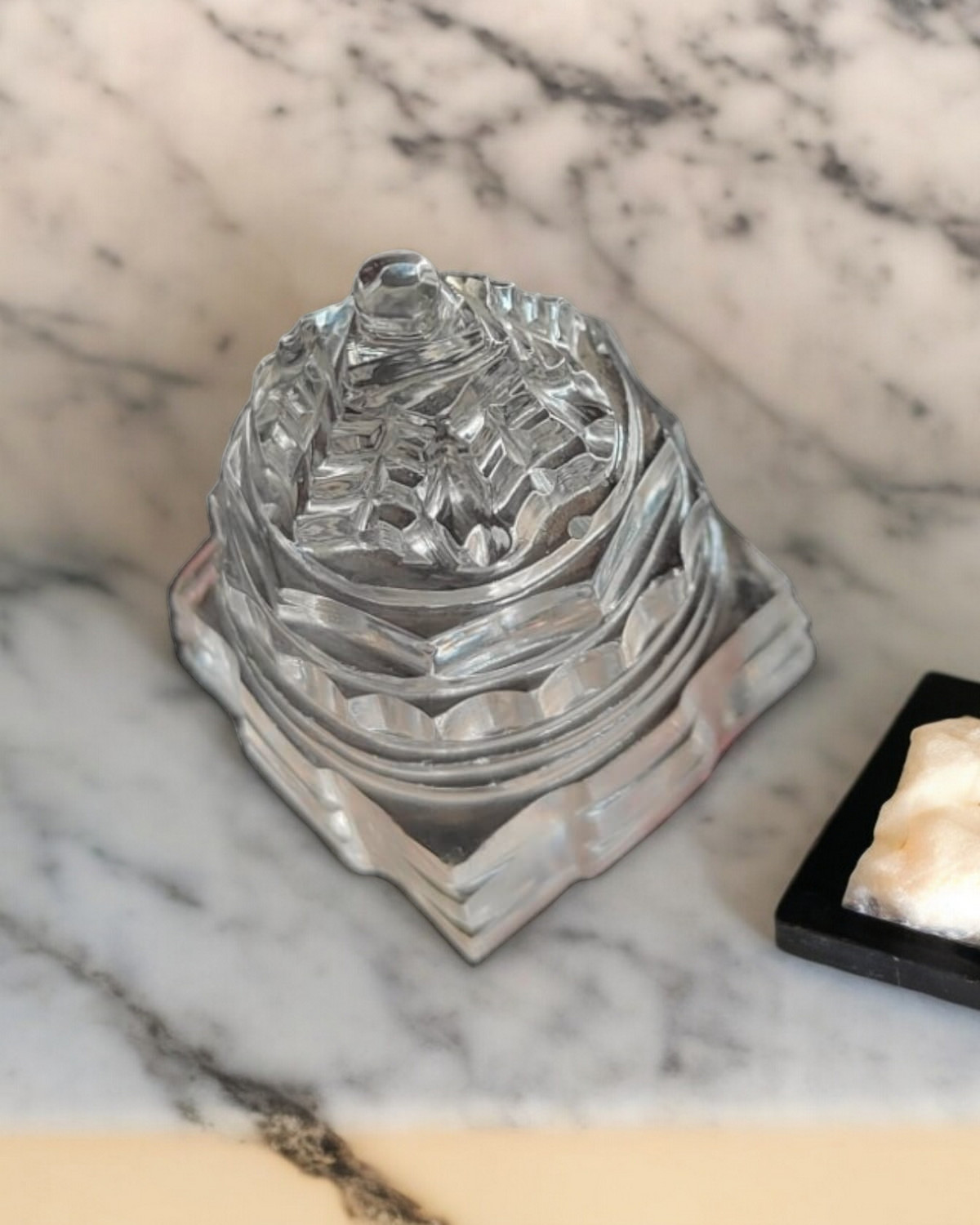 Sphatik Shree Yantra - Small Size - Image 3